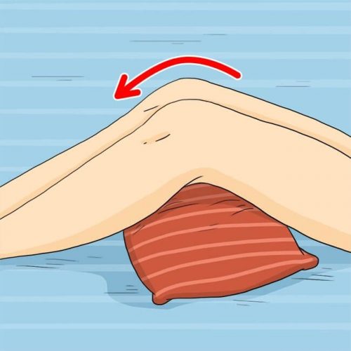 Tegning af bowjet knae