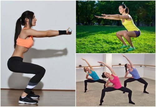 6 former for squats til at træne dine ben derhjemme