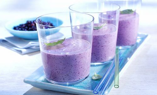 Opskrift på blåbærsmoothie