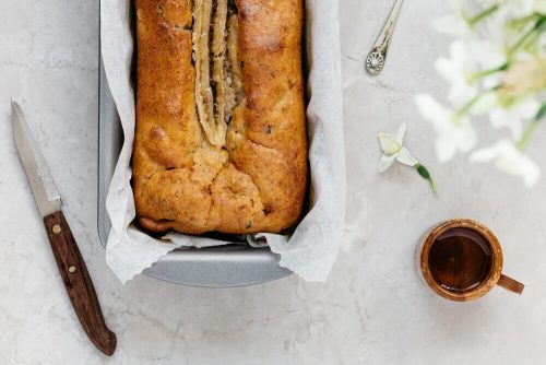 Opskrift på bananbrød