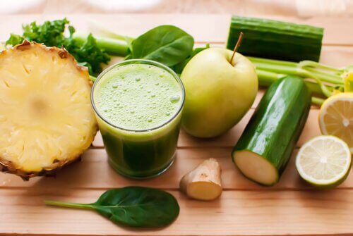 Juice af groentsager