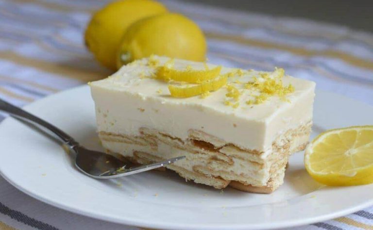 En kongelig dessert: Opskrift på citronkagen Carlota