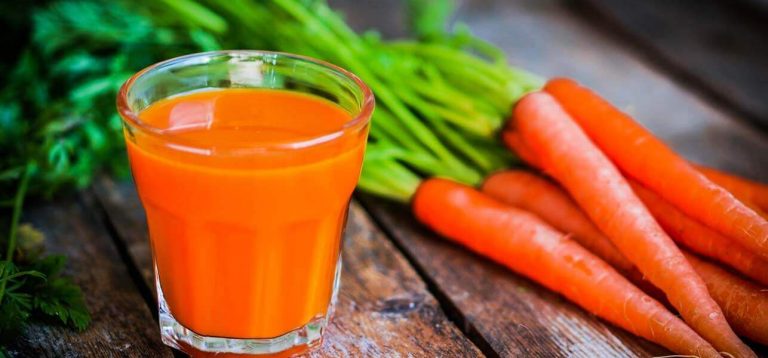 Guleroedder og gulerodsjuice