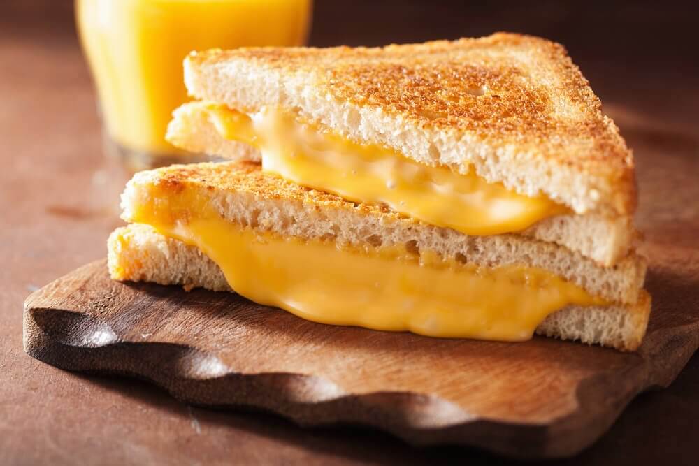 Toast med ost
