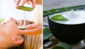 Utrolig naturlig makeup fjerner lavet med aloe vera