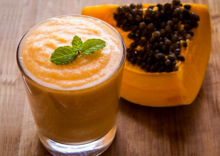 Papaya smoothie