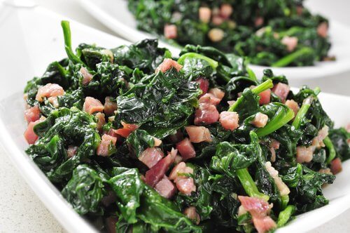 Spinat skinke - spinatopskrifter