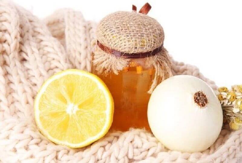 Honning, citron og løg