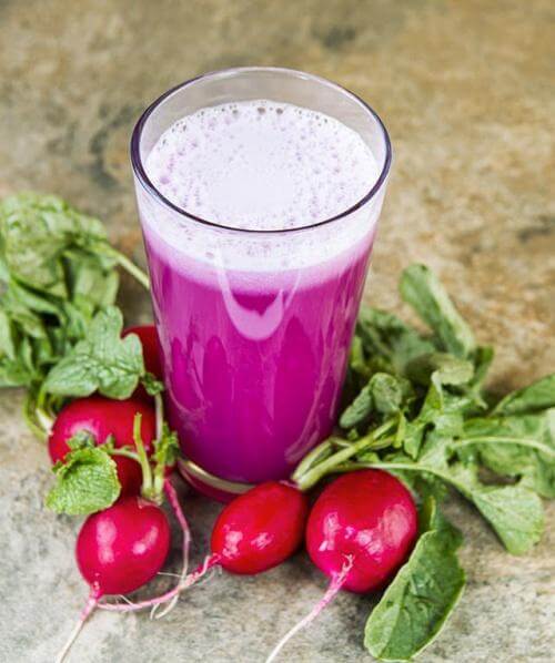 Radisejuice - forebyg fedtlever