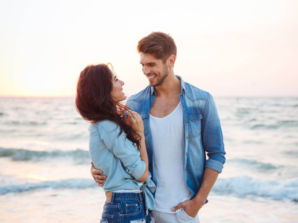 Par der er paa stranden