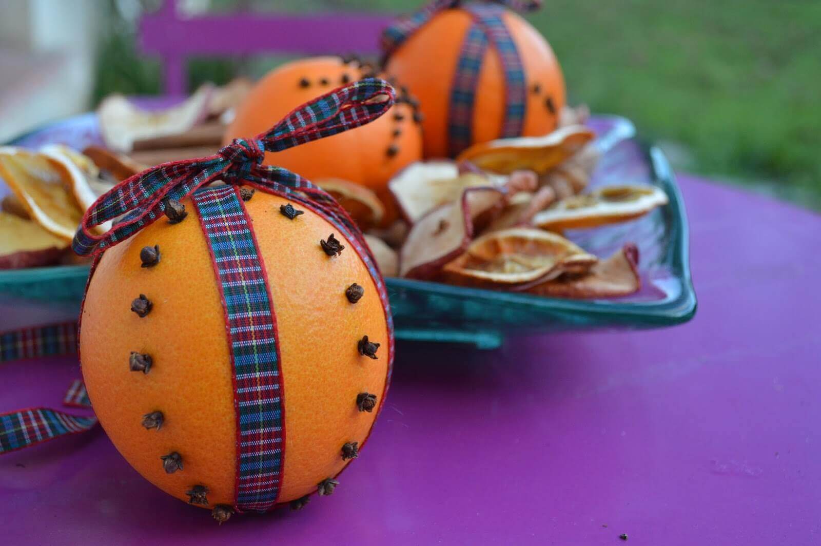 Dekorerede appelsiner