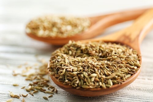 Spidskommen paa skeer