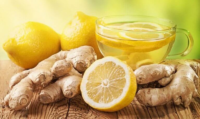 Ingefærte med citron