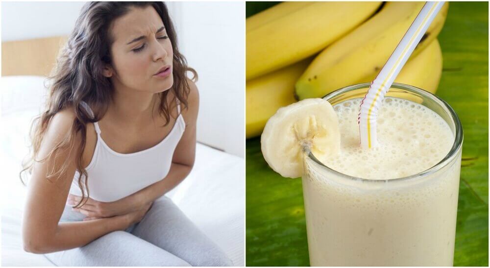 Forebyg mavesår med kartoffel og banan smoothies