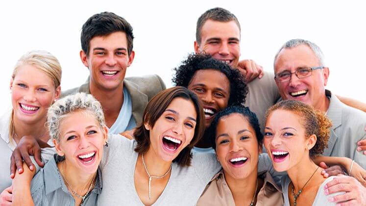 Glade mennesker