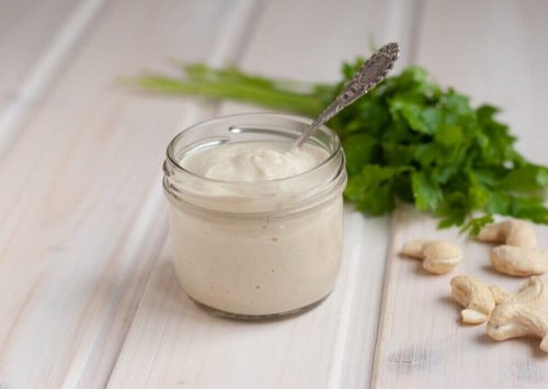 Mayonnaise i en krukke