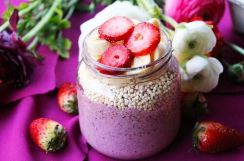 Quinoa med yoghurt
