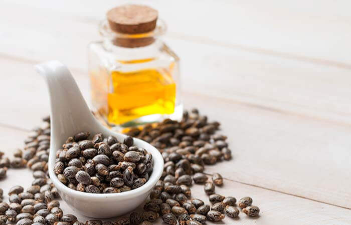 Ricinusolie - rynker i panden