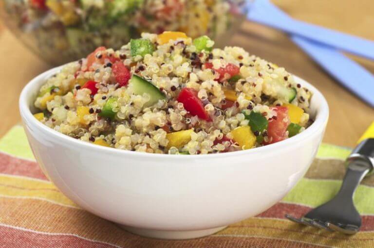 Salat med quinoa