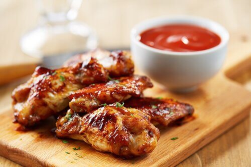 Grillede vinger.