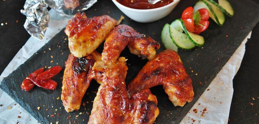 opskrift på hot wings