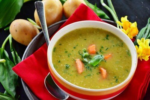 Stærk koreansk suppe