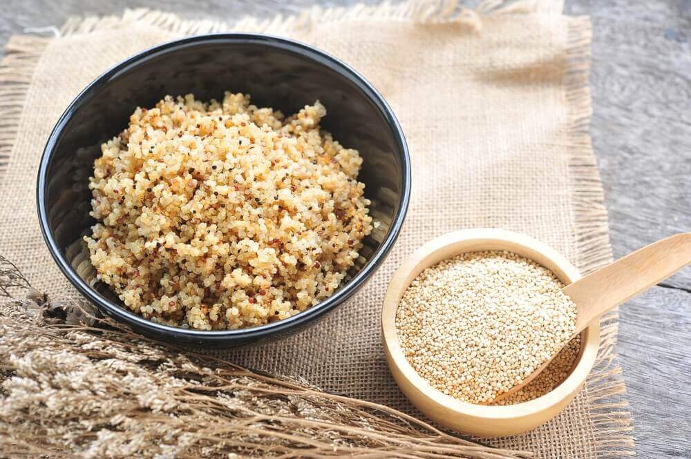 Spis quinoa og tab dig