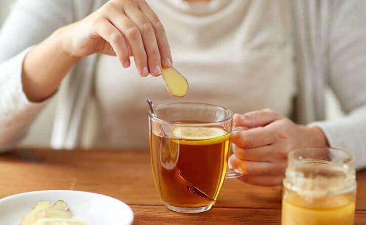 Kanel te med citron