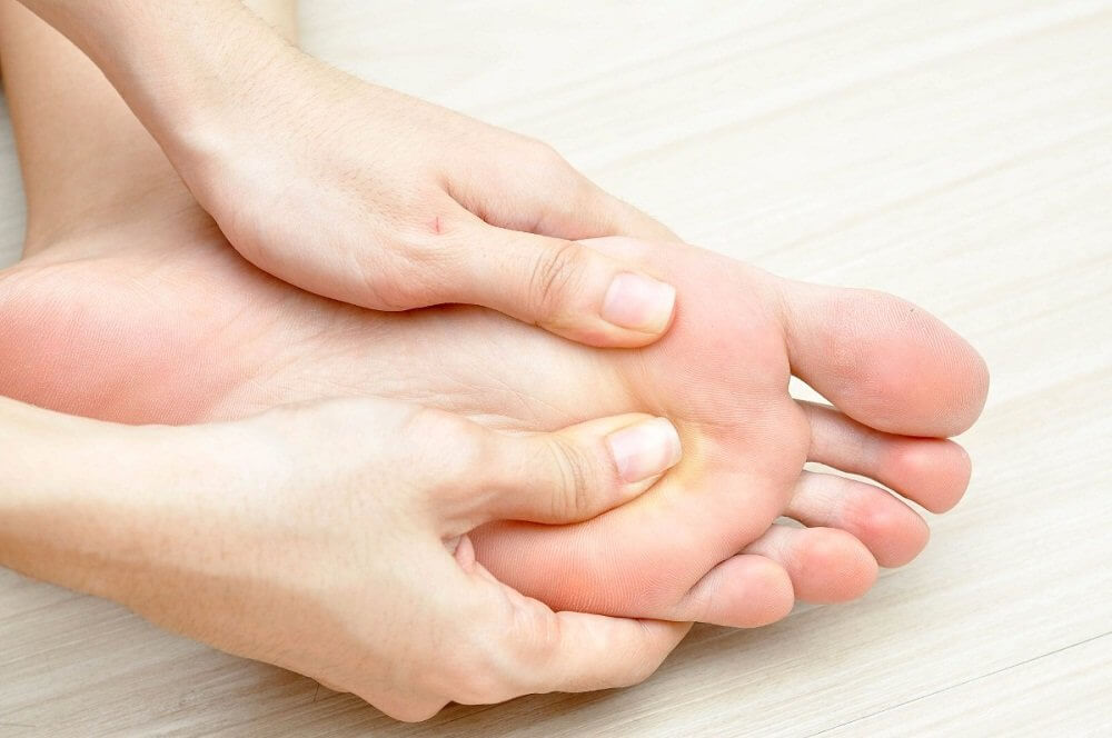 Fodmassage.