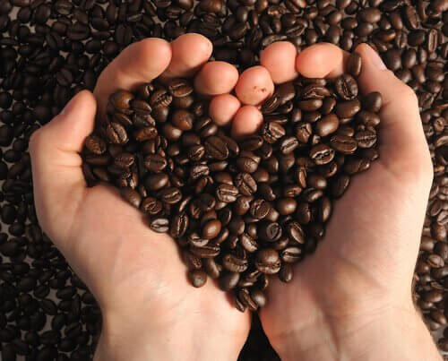 Kaffebønner.
