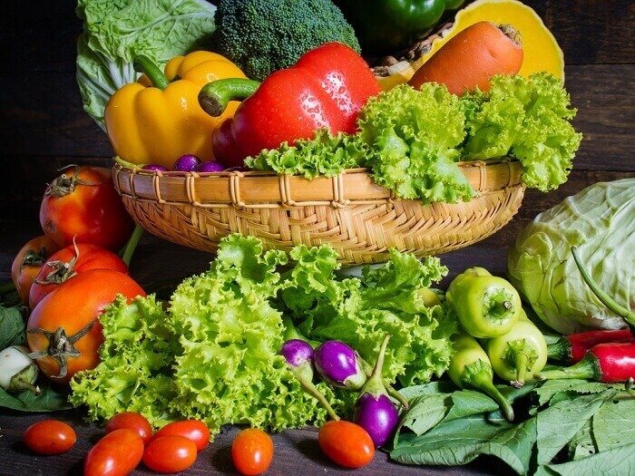 grøntsager, som er del af kålsuppe-diæten