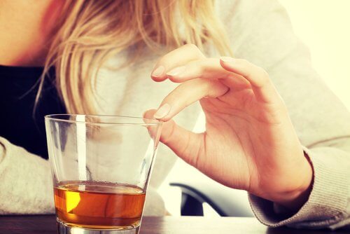 svage knogler og alkohol