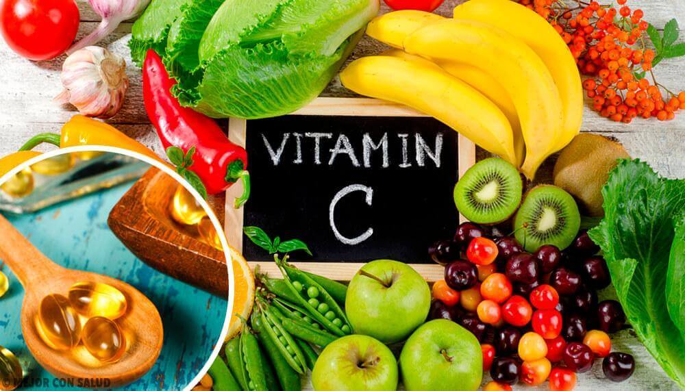Fødevarer med højt C-vitamin