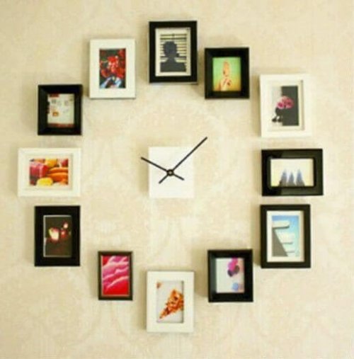 Du kan lave et rigtigt originalt ur med billederne som tal