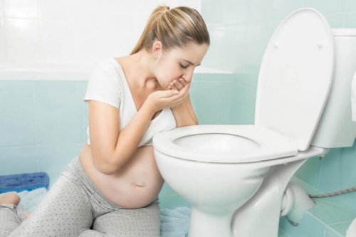 Ren og skær udmattelse, blandt andet pga. morgenkvalme, kan være årsag til gråd under graviditeten