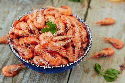 Pasta med rejer udgør et lækkert, glutenfrit måltid