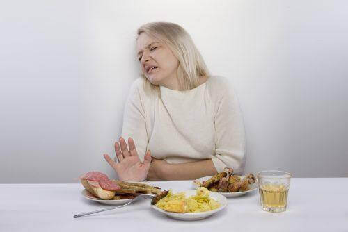 Mad til at lette gastritis
