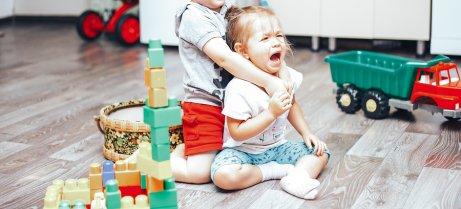 søskende der skændes