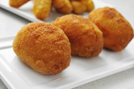 kylling og de bedste skinkekroketter