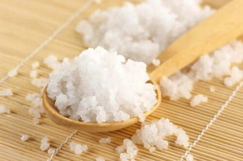 En ske med Epsom salt