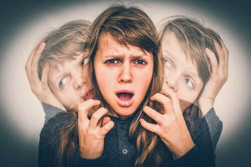 En kvinde med skizofreniform lidelse