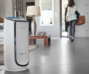 En luftrenser kan hjælpe med at bekæmpe pollenallergi