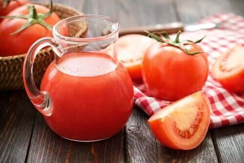 Tomater til at behandle jernmangelanæmi