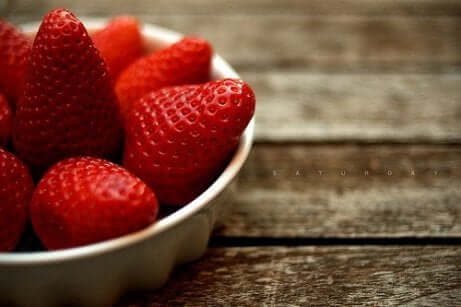 Jordbær er rige på vigtige antioxidanter