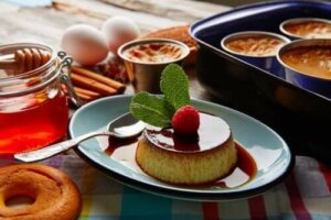 Sådan laves en sukkerfri flan napolitano