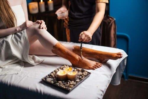 Fodbehandling på salon