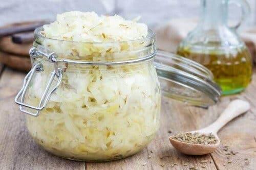 Sauerkraut er godt til at regulere fordøjelsen