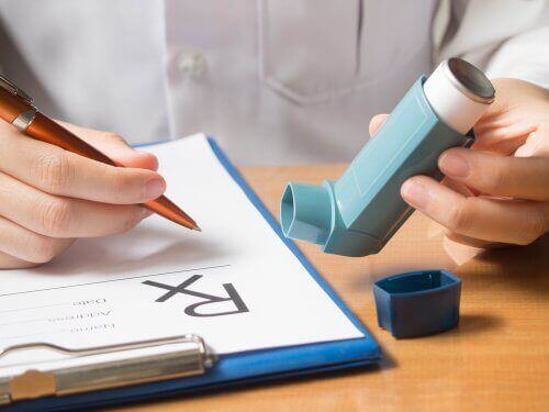 Ipratropiumbromid i inhalator