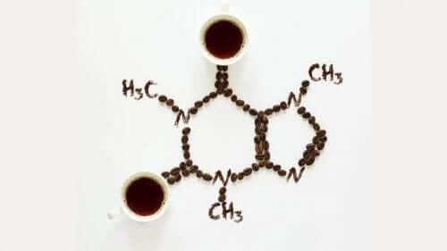 Den kemiske sammensætning for koffein