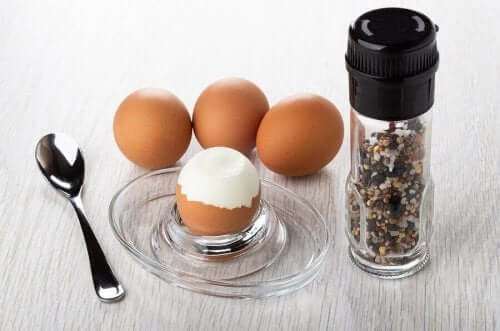Æg indeholder protein og andre gavnlige næringsstoffer